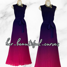 PHASE EIGHT TIE DYE PLEATED