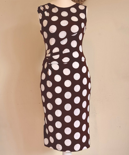 Phase eight brown white polka - eight,