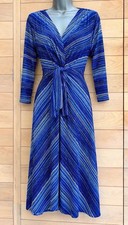 Phase Eight Blue Stripe Wrap