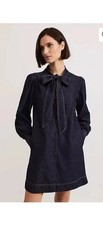 PHASE EIGHT DENIM DRESS WITH